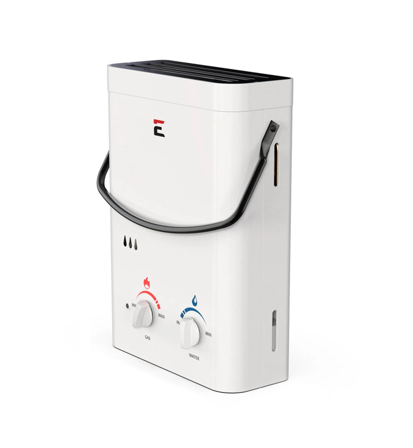 Eccotemp L5 Portable Outdoor Tankless Water Heater w/ EccoFlo Diaphragm 12V Pump and Strainer