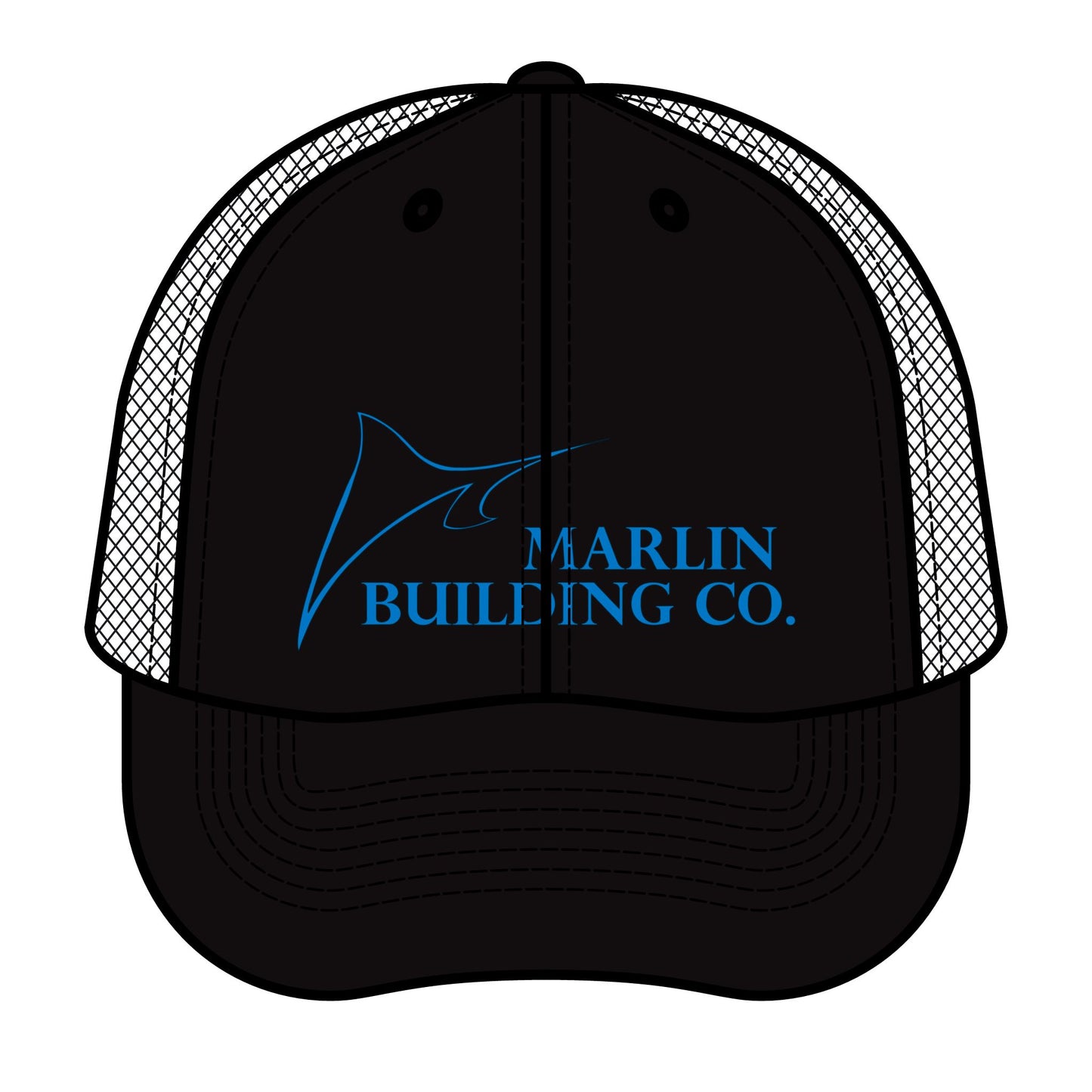 Marlin Building Retro Trucker Hat