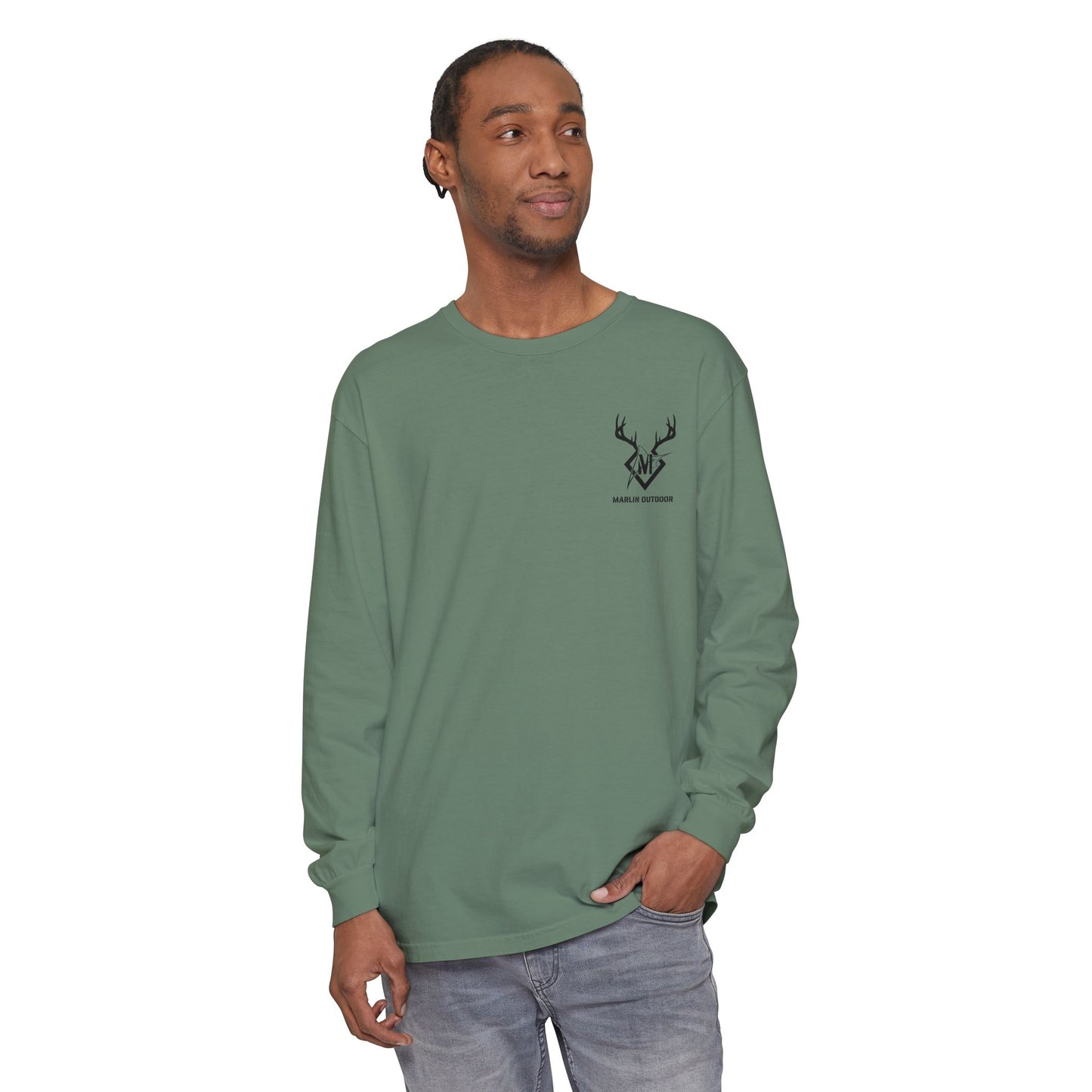 Home is Where the Hunt Is Long Sleeve - Outdoorsy Apparel, Gift for Hunters, Fall Fashion, Nature Lover Shirt