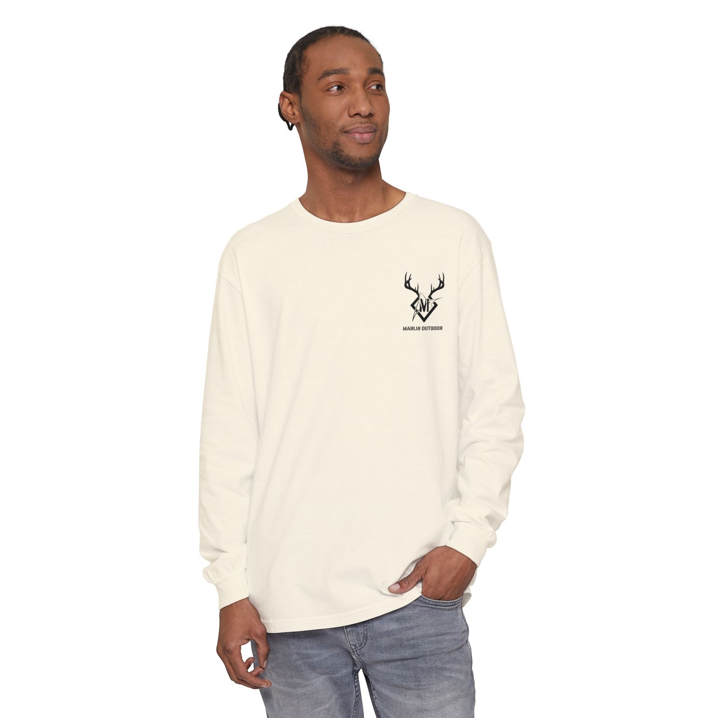 Home is Where the Hunt Is Long Sleeve - Outdoorsy Apparel, Gift for Hunters, Fall Fashion, Nature Lover Shirt