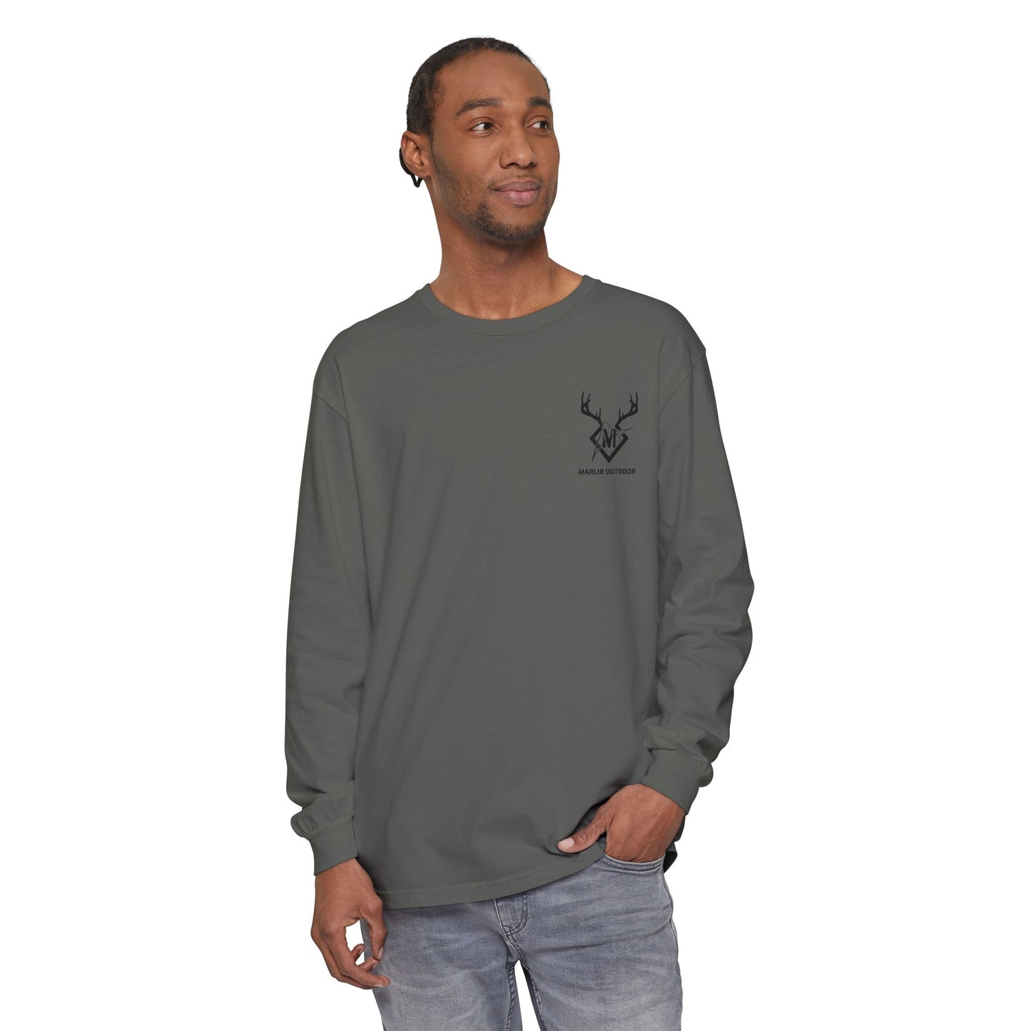 Home is Where the Hunt Is Long Sleeve - Outdoorsy Apparel, Gift for Hunters, Fall Fashion, Nature Lover Shirt
