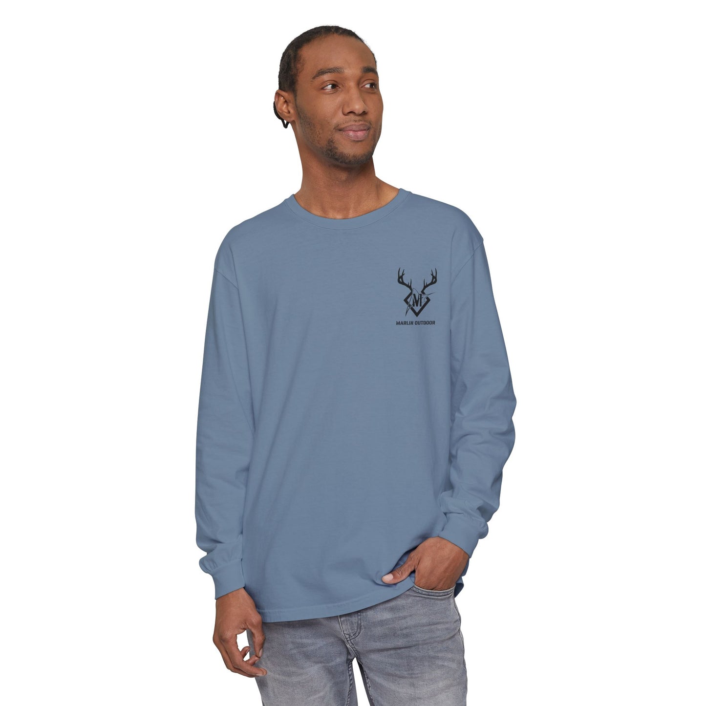 Home is Where the Hunt Is Long Sleeve - Outdoorsy Apparel, Gift for Hunters, Fall Fashion, Nature Lover Shirt