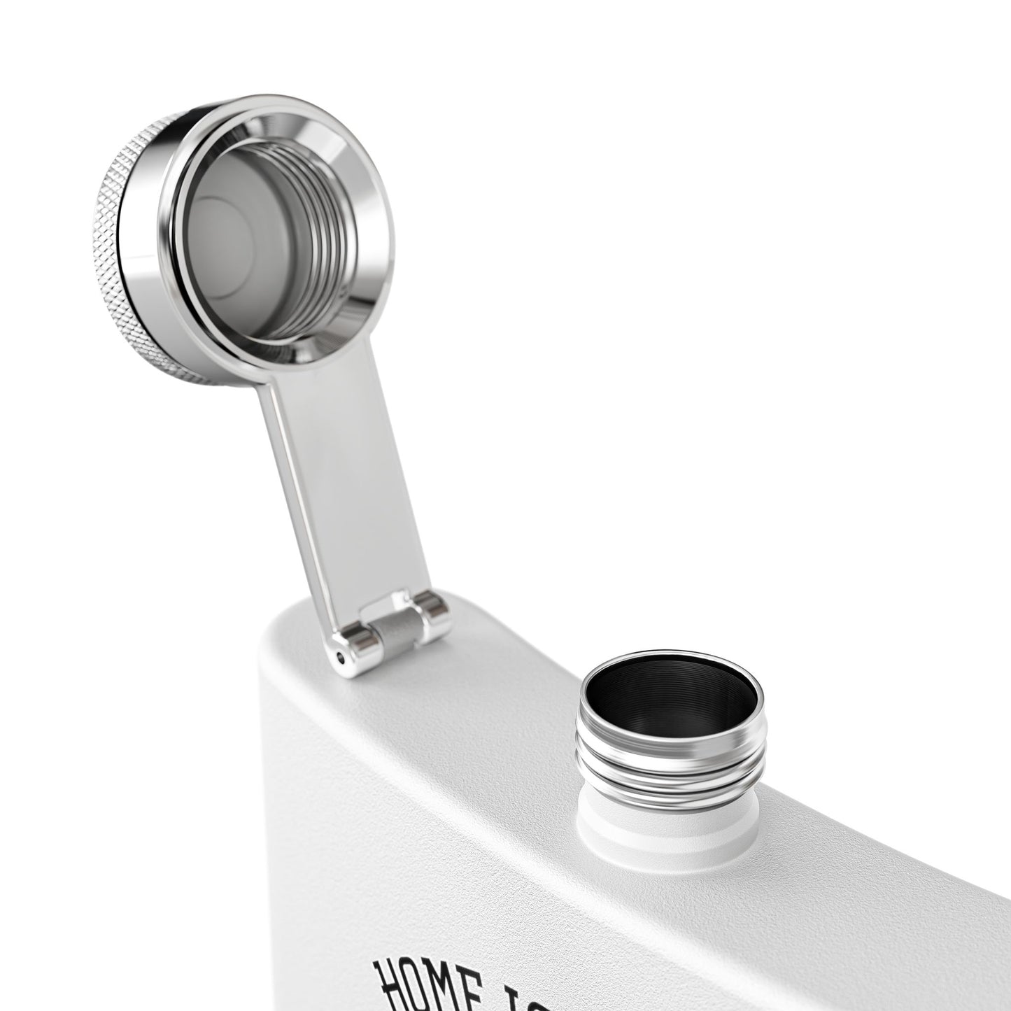Home is Where the Hunt Is Stainless Steel Flask, 6oz