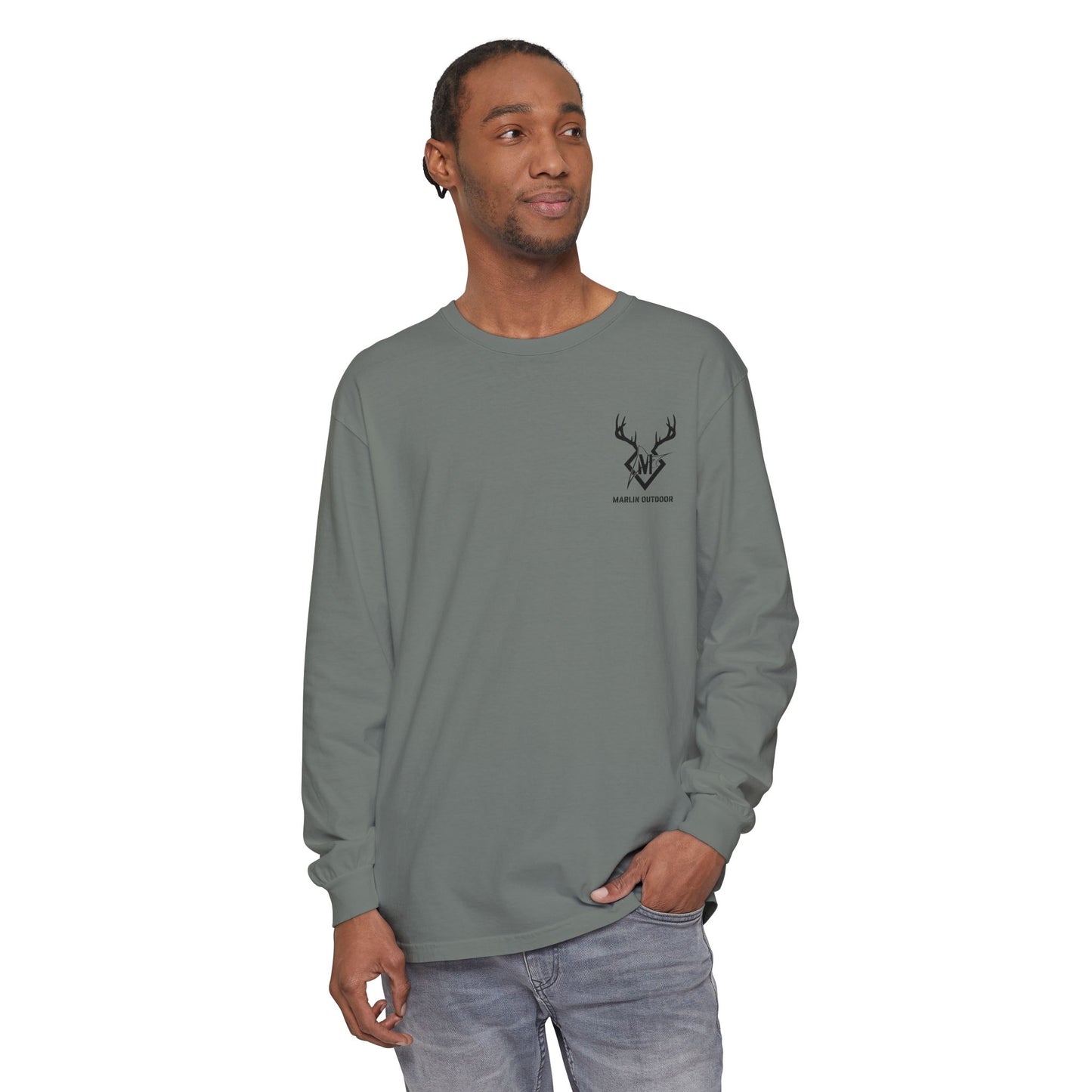 Home is Where the Hunt Is Long Sleeve - Outdoorsy Apparel, Gift for Hunters, Fall Fashion, Nature Lover Shirt