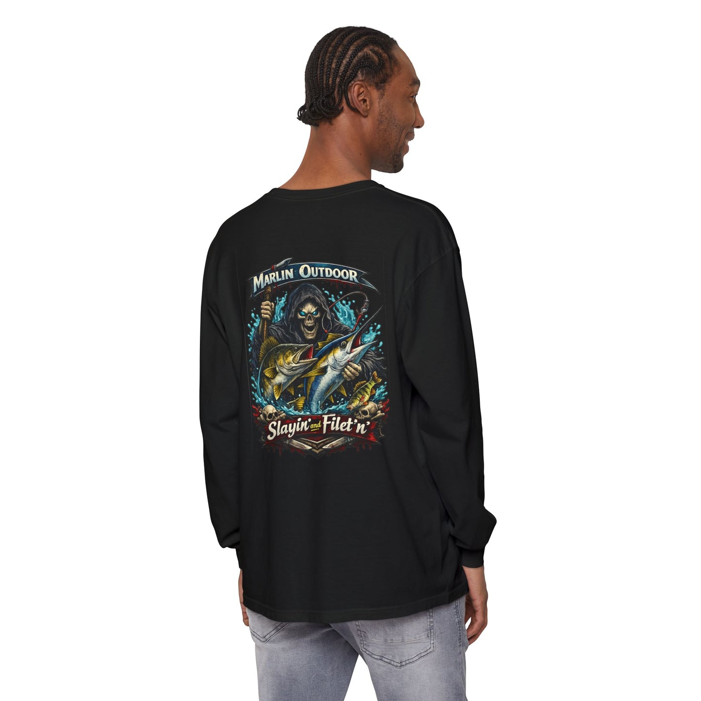 Marlin Outdoor Slayin' n Filet'n Long Sleeve
