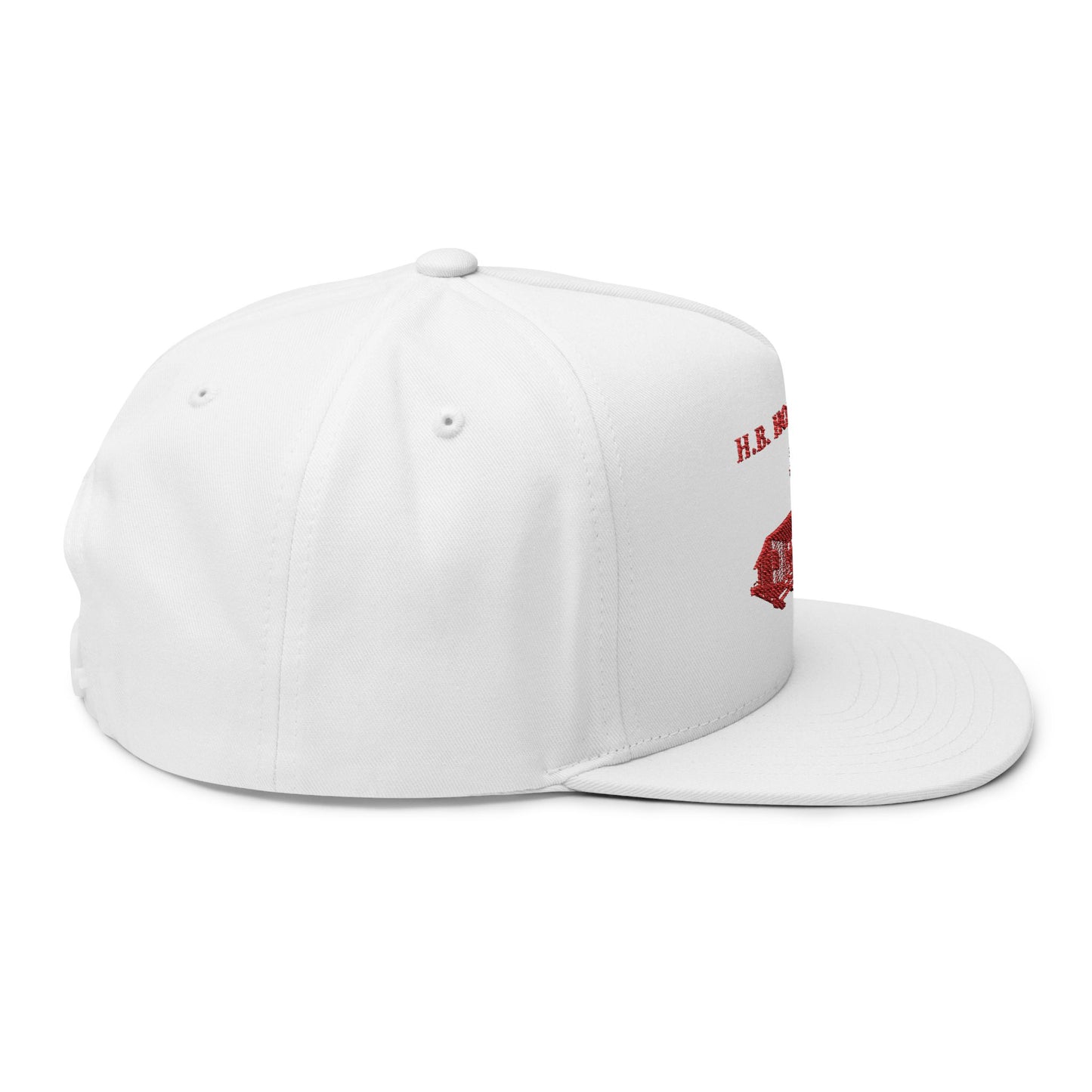 HB Homes Classic Flat Bill Hat, Embroidered