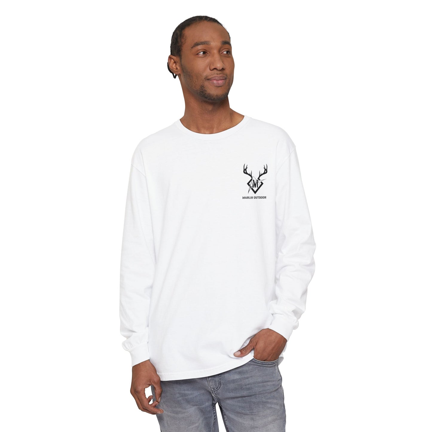 Home is Where the Hunt Is Long Sleeve - Outdoorsy Apparel, Gift for Hunters, Fall Fashion, Nature Lover Shirt