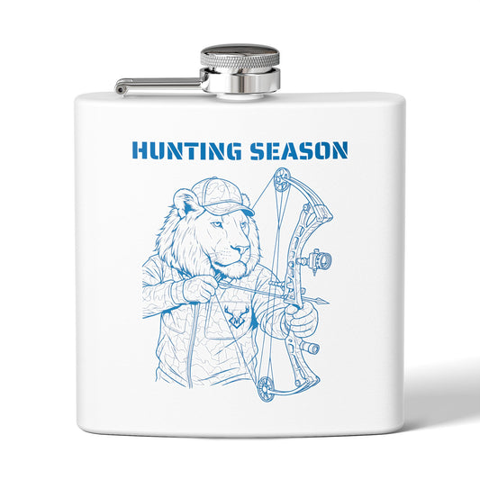 Hunting Season Stainless Steel Flask, 6oz