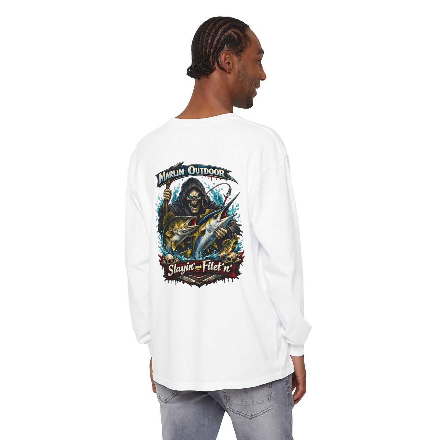 Marlin Outdoor Slayin' n Filet'n Long Sleeve