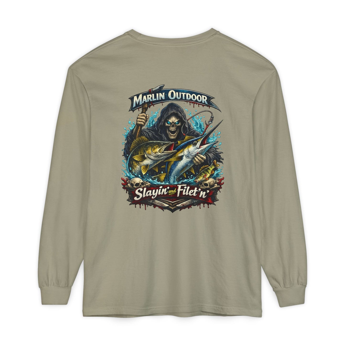 Marlin Outdoor Slayin' n Filet'n Long Sleeve