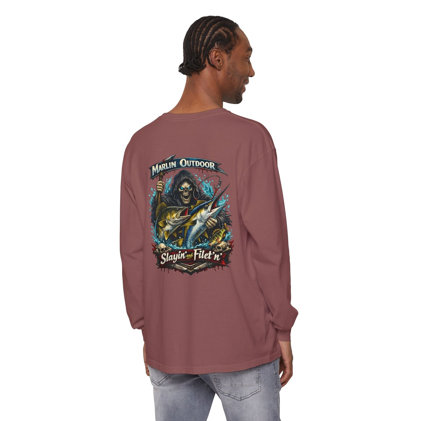 Marlin Outdoor Slayin' n Filet'n Long Sleeve