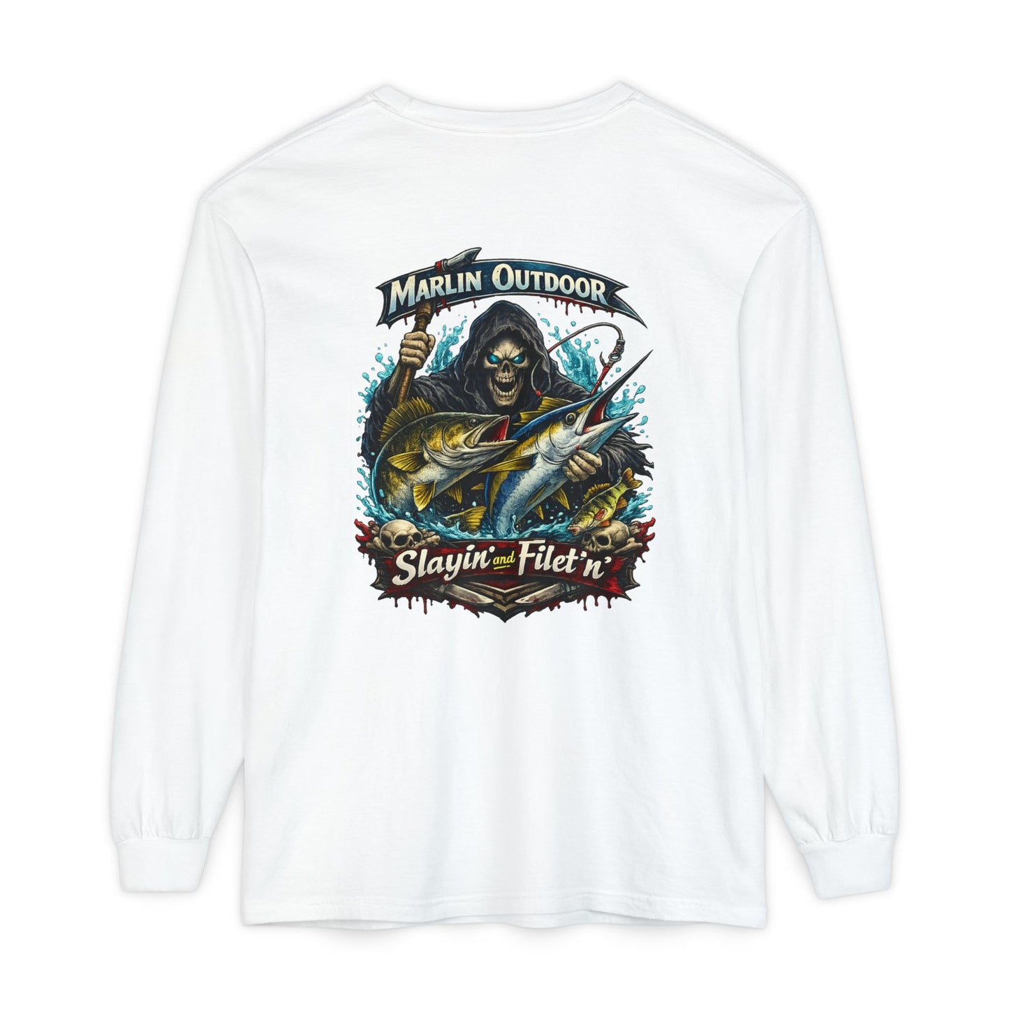 Marlin Outdoor Slayin' n Filet'n Long Sleeve