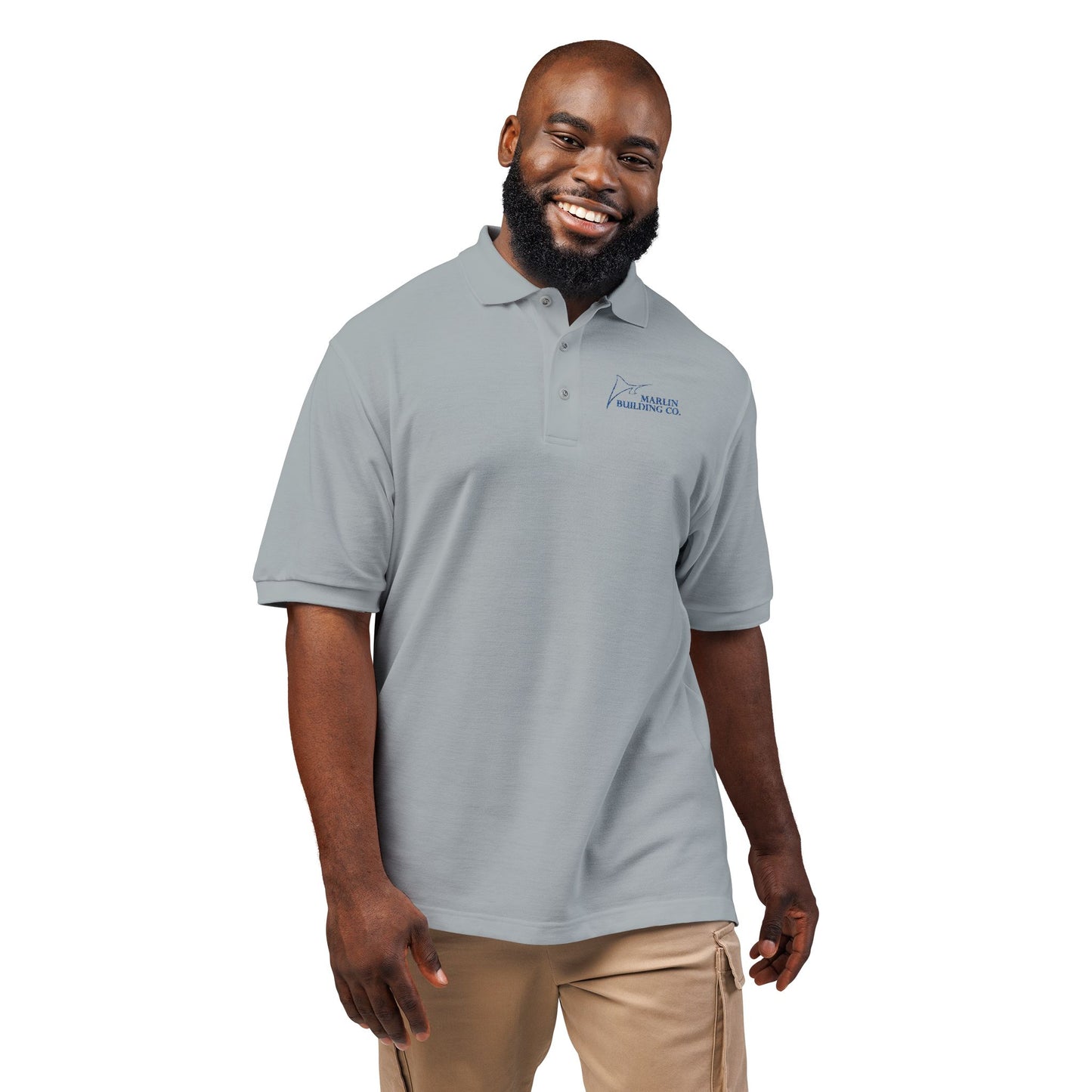 Marlin Building Company Embroidered Polo