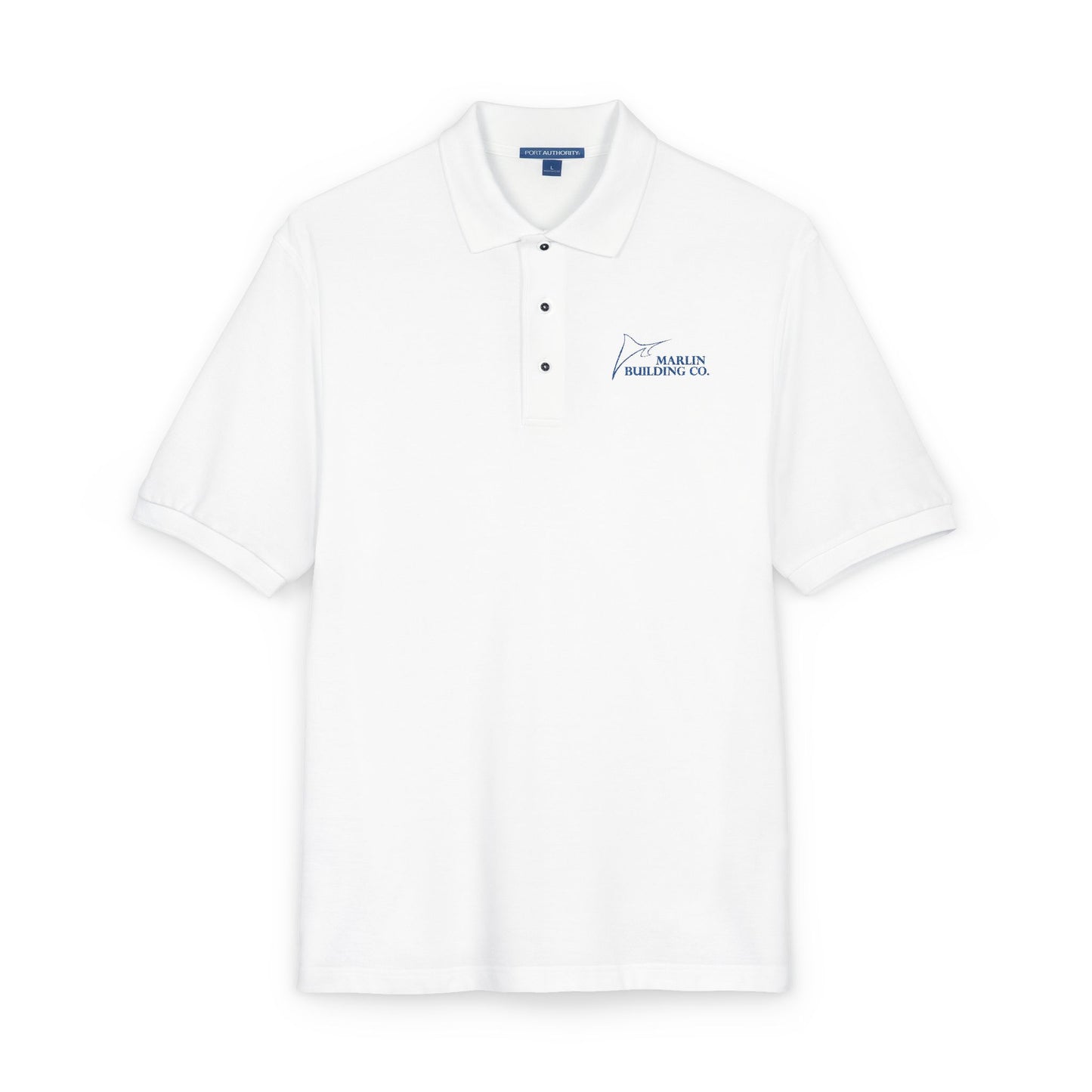 Marlin Building Company Embroidered Polo