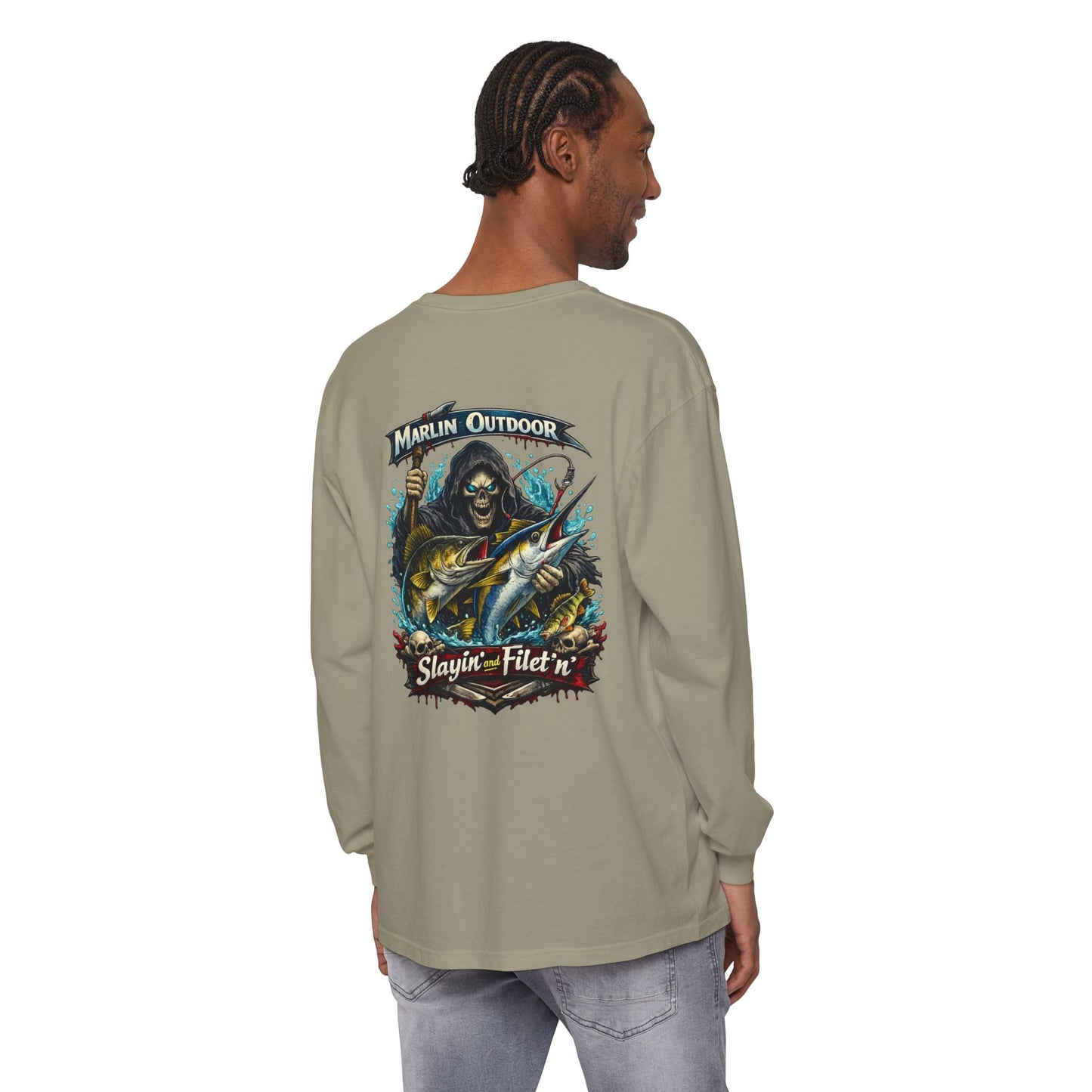 Marlin Outdoor Slayin' n Filet'n Long Sleeve