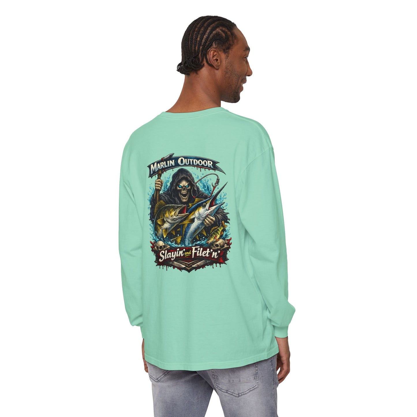 Marlin Outdoor Slayin' n Filet'n Long Sleeve
