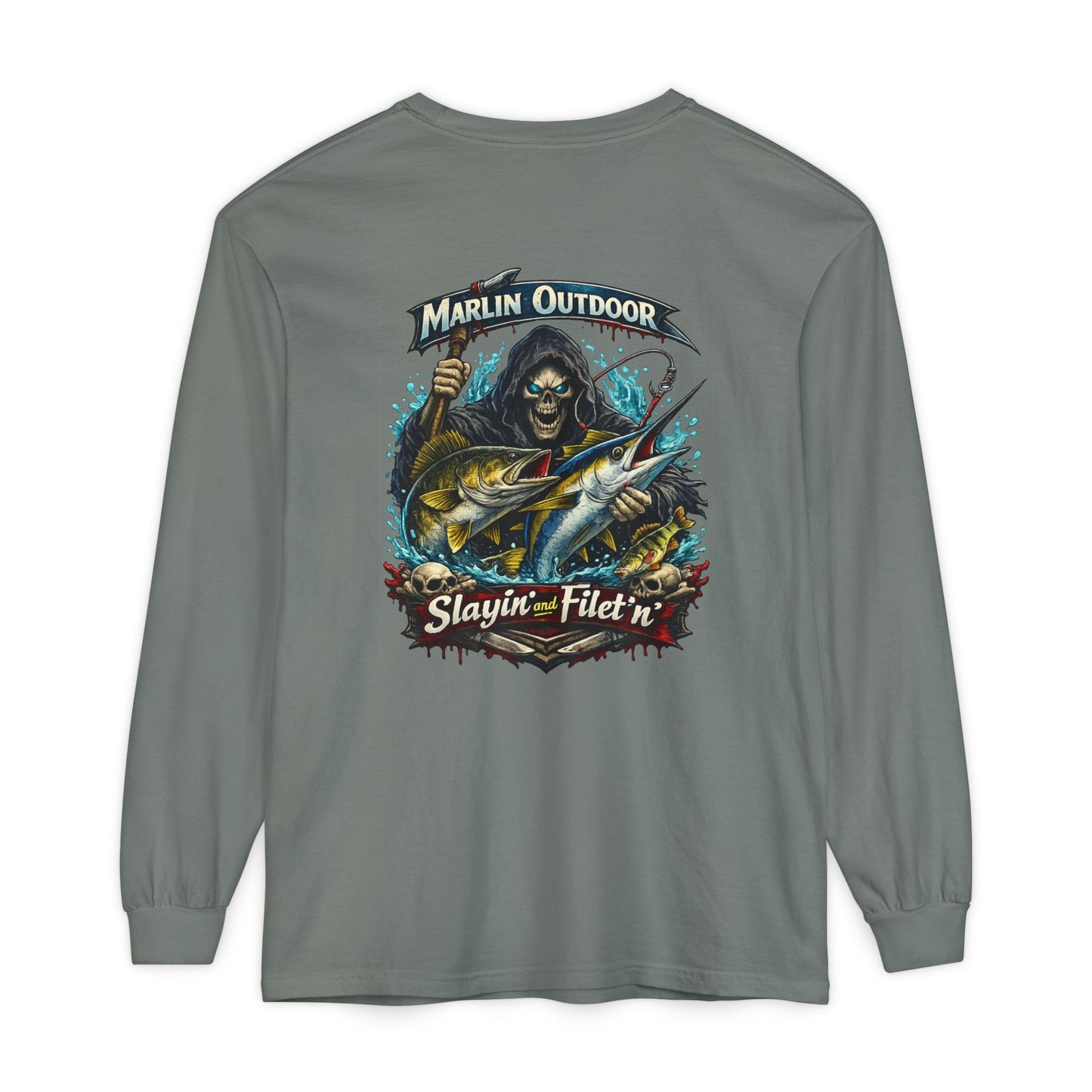 Marlin Outdoor Slayin' n Filet'n Long Sleeve