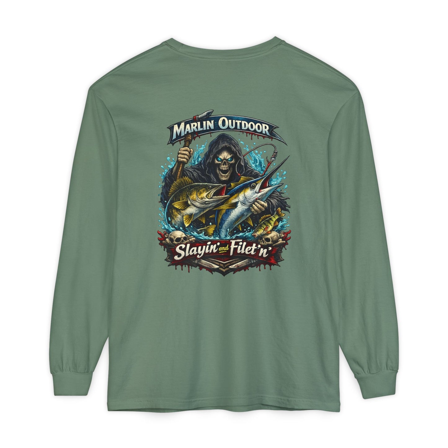 Marlin Outdoor Slayin' n Filet'n Long Sleeve