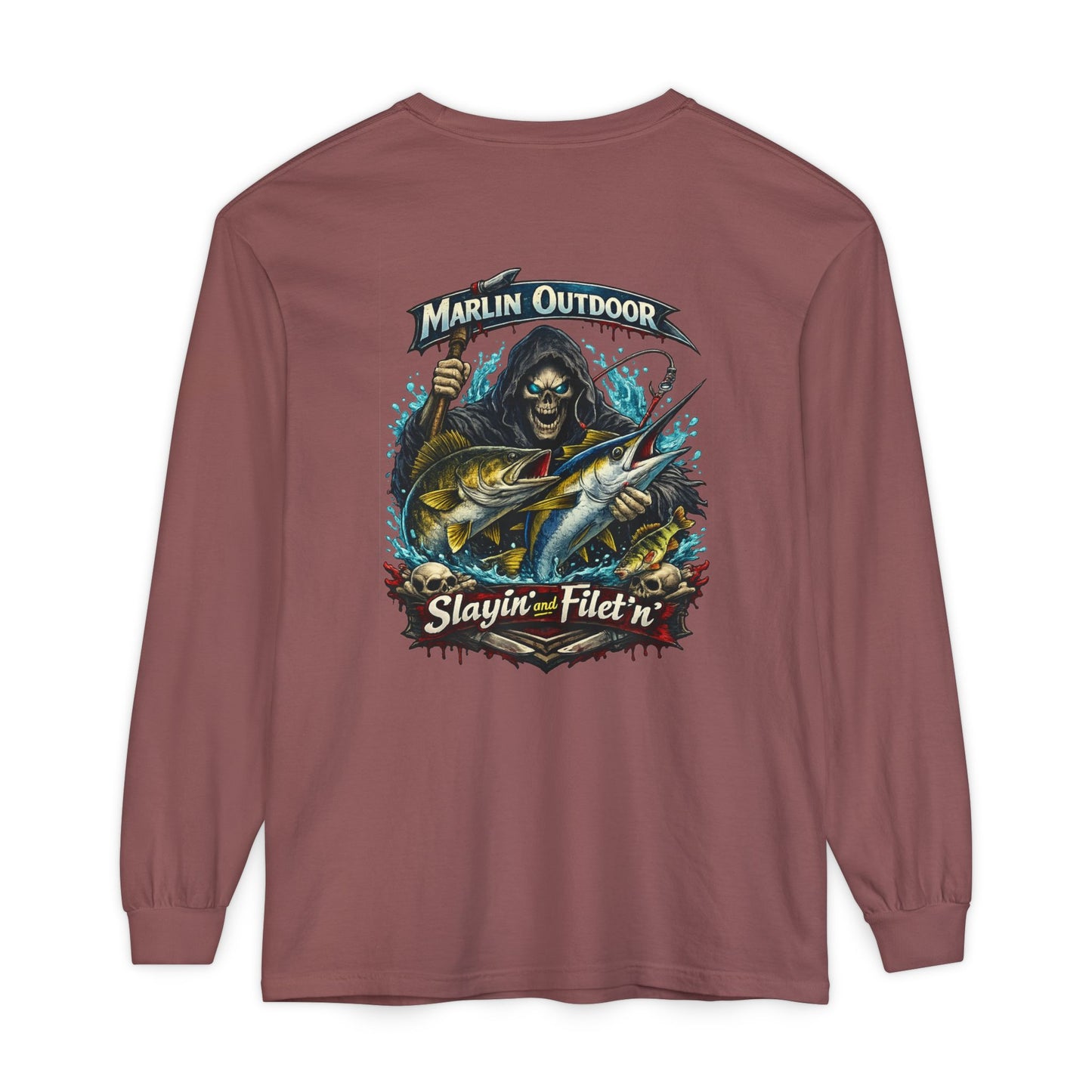 Marlin Outdoor Slayin' n Filet'n Long Sleeve