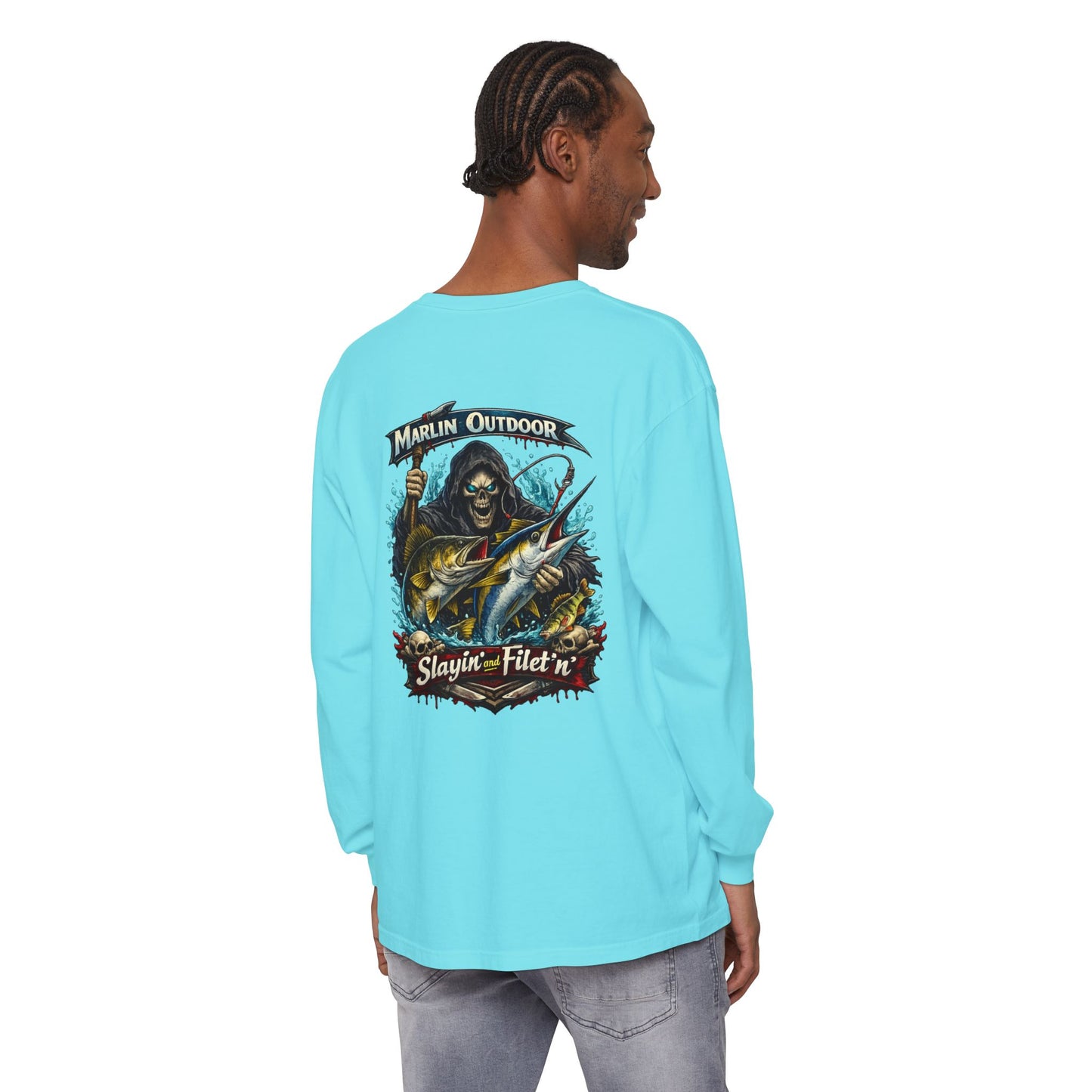 Marlin Outdoor Slayin' n Filet'n Long Sleeve