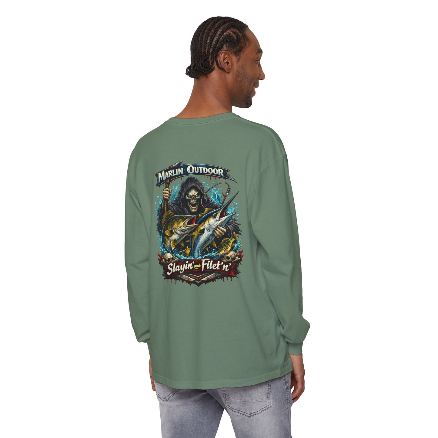 Marlin Outdoor Slayin' n Filet'n Long Sleeve