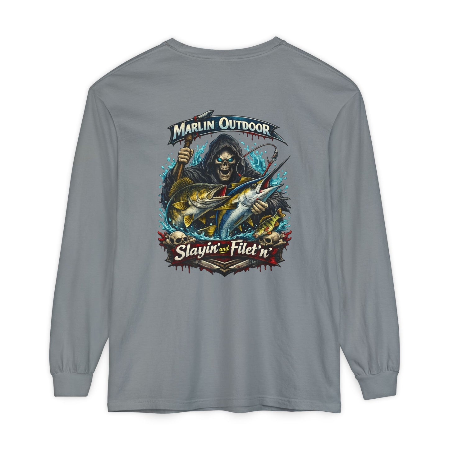 Marlin Outdoor Slayin' n Filet'n Long Sleeve