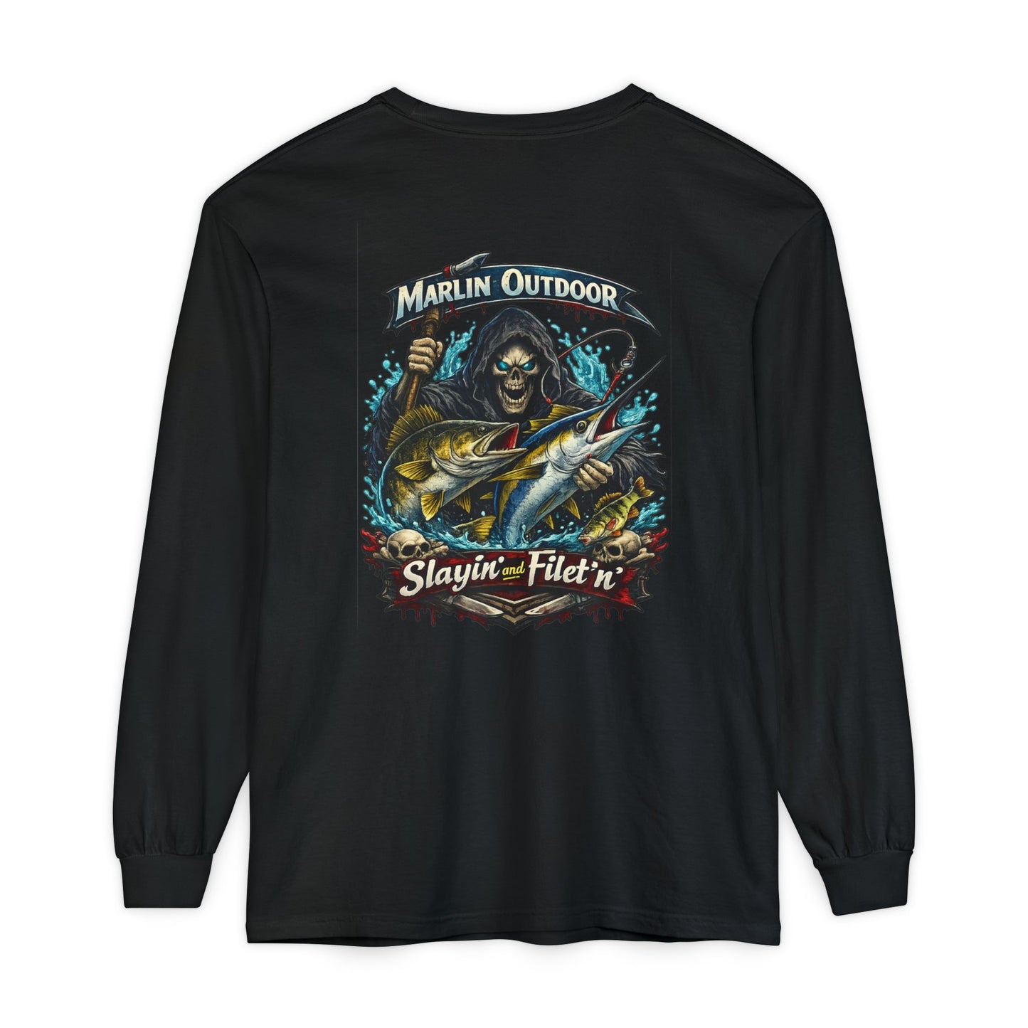 Marlin Outdoor Slayin' n Filet'n Long Sleeve