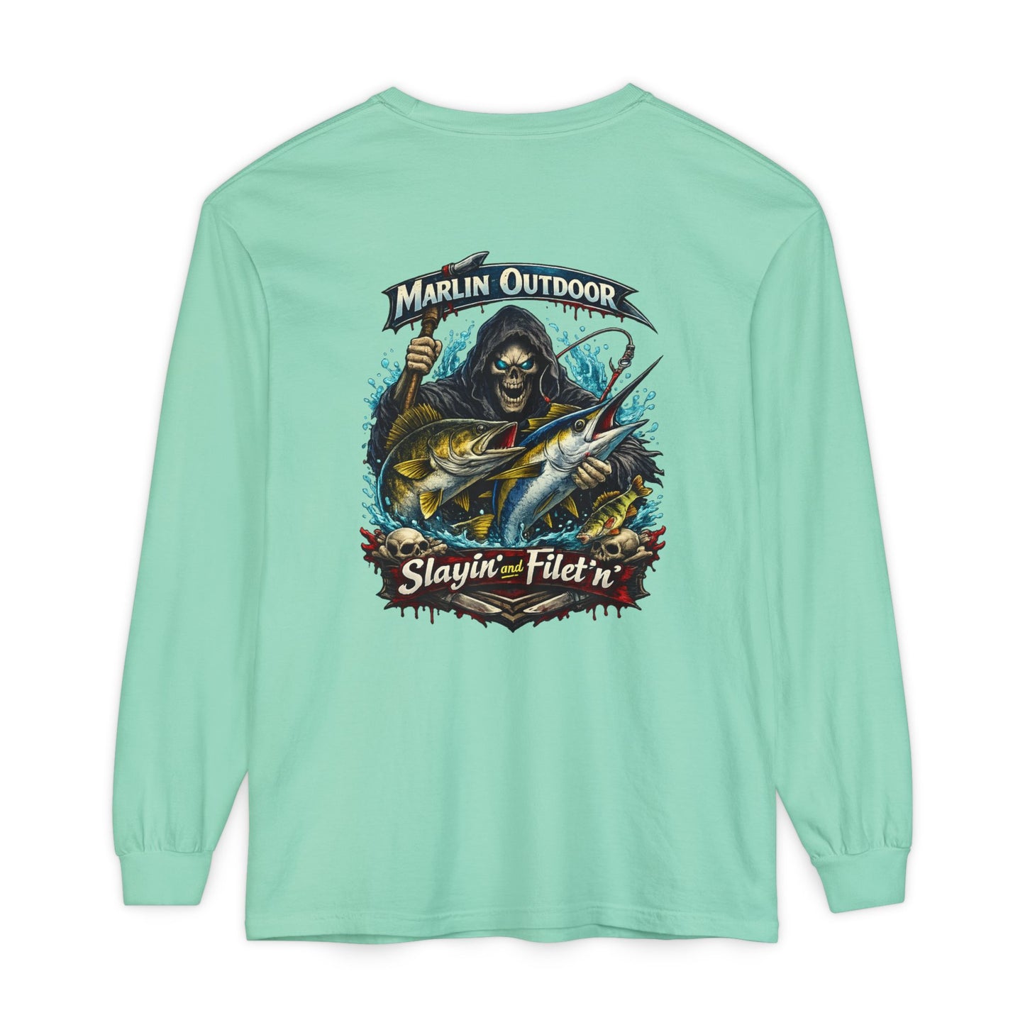 Marlin Outdoor Slayin' n Filet'n Long Sleeve