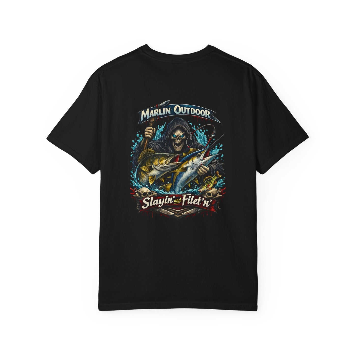 Marlin Outdoor “Slayin’ N’ Filet’n” T-Shirt
