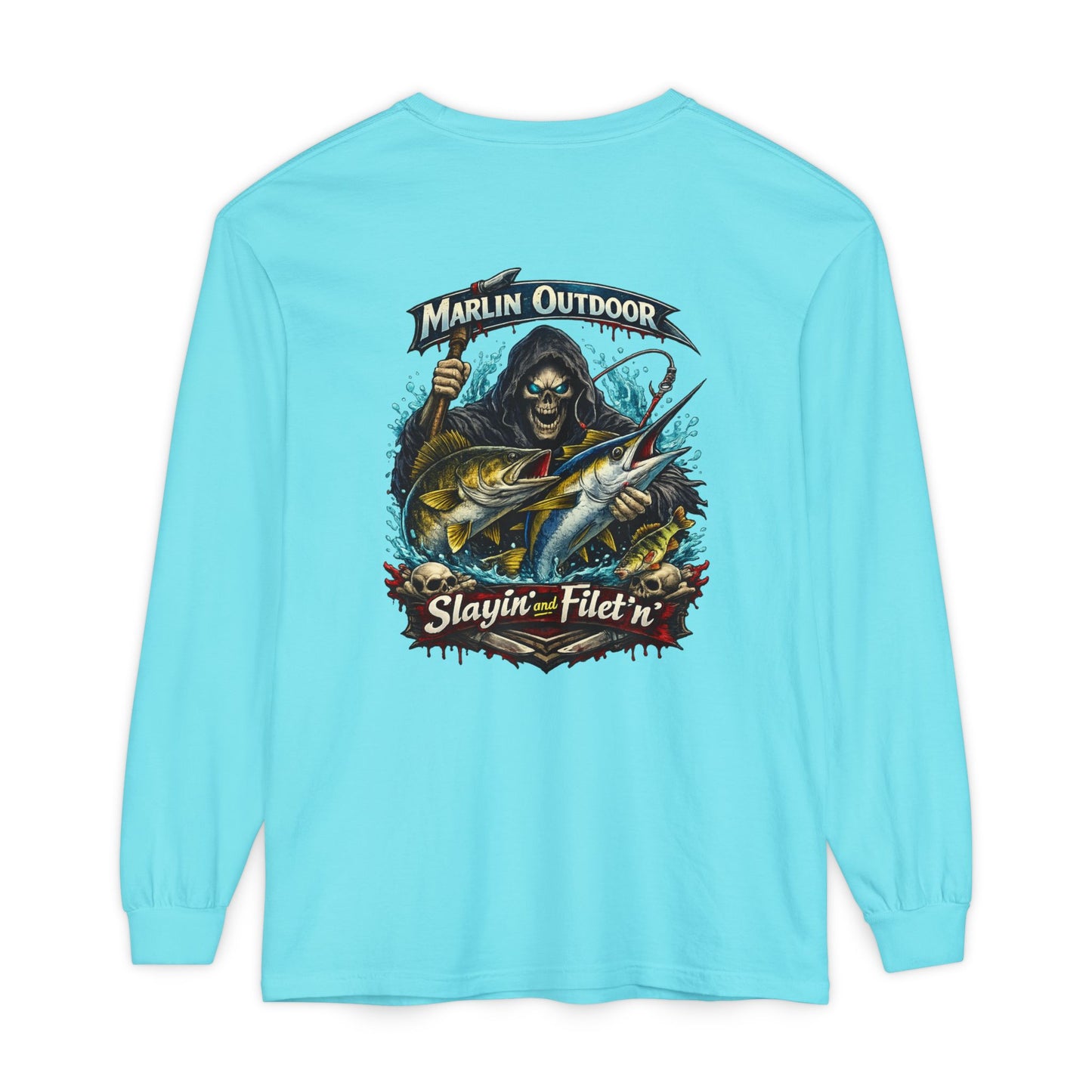 Marlin Outdoor Slayin' n Filet'n Long Sleeve