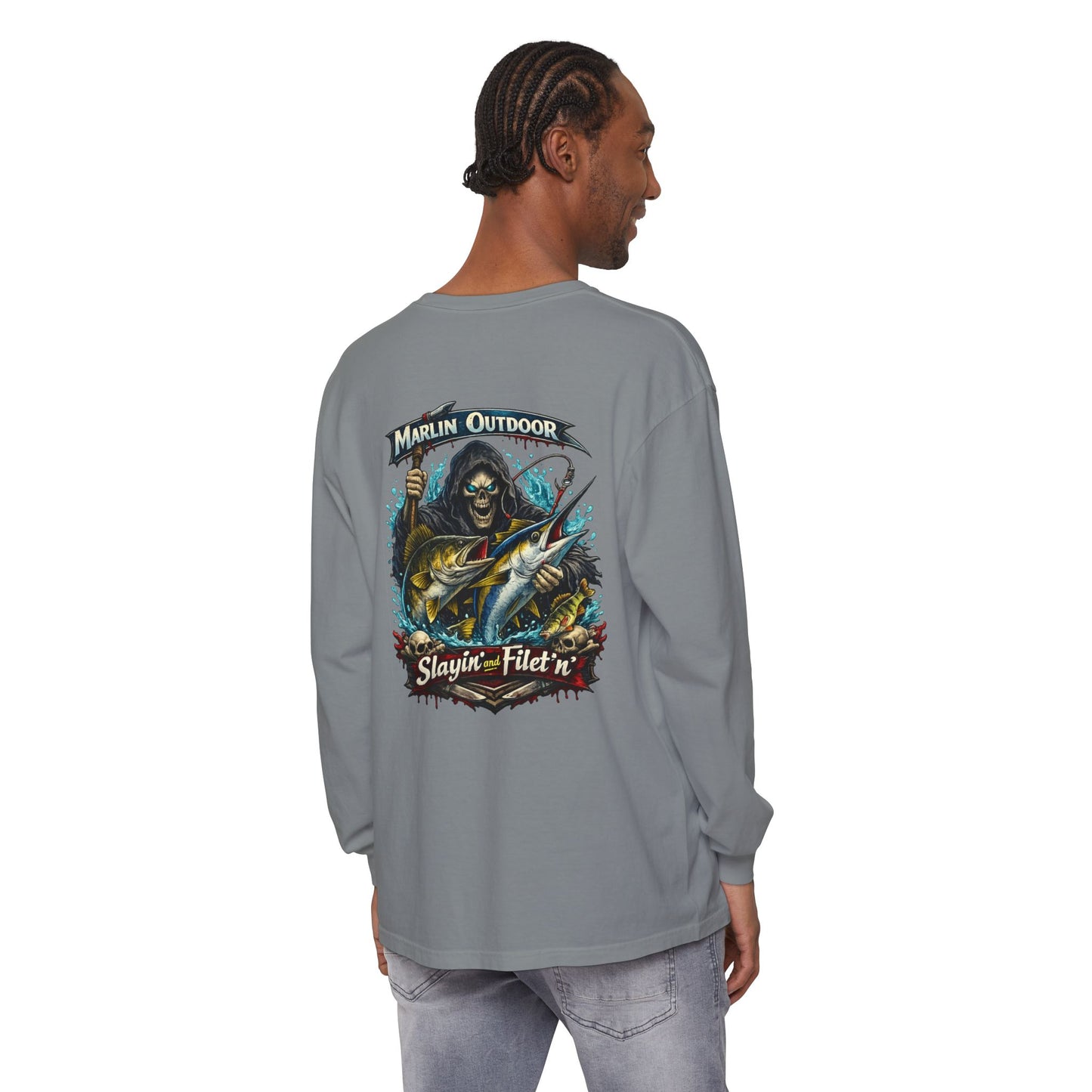 Marlin Outdoor Slayin' n Filet'n Long Sleeve